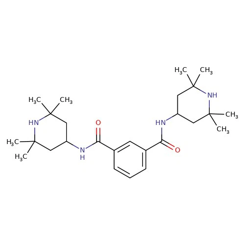CAS:42774-15-2|N1,N3-Bis(2,2,6,6-tetrametilpiperidin-4-il)izoftalamid