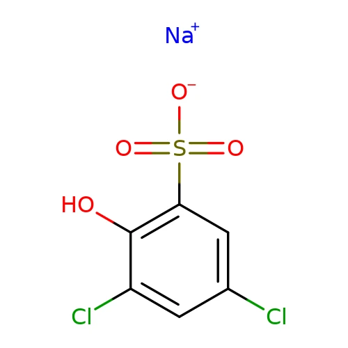 CAS:54970-72-8|Natrijum 3,5-hloro-6-hidroksibenzensulfonat