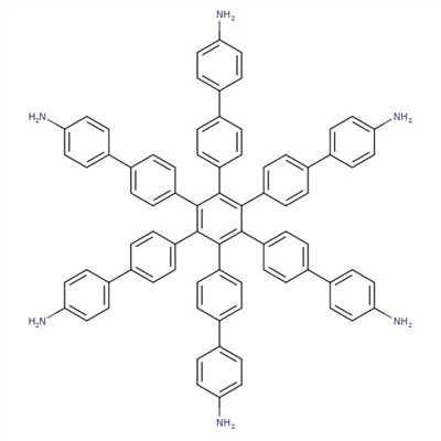 CAS:1355992-59-4|3'',4'',5'',6''-Tetrakis(4'-amino[1,1'-bifenil]-4-il)-[1,1':4',1'' :2'',1'''':4'''',1''''-kvinkvefenil]-4,4''''-diamin