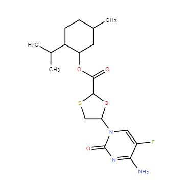 CAS:147126-75-8|Emtricitabine Menthyl Ester