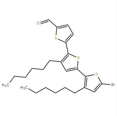 CAS:1628940-31-7|5''-bromo-3',3''-diheksil-[2,2':5',2''-tertiofen]-5-karbaldehid