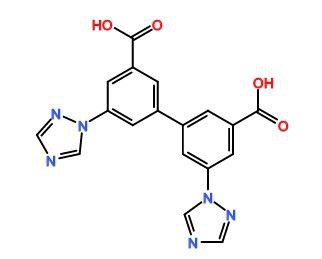 CAS:2097938-53-7|5,5'-Di(1H-1,2,4-triazol-1-il)-[1,1'-bifenil]-3,3'-dikarboksilna kiselina