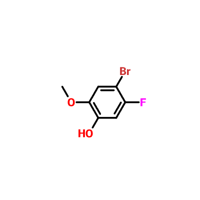 CAS 886510-25-4|4-BROMO-5-FLUORO-2-METHOXYPHENOL