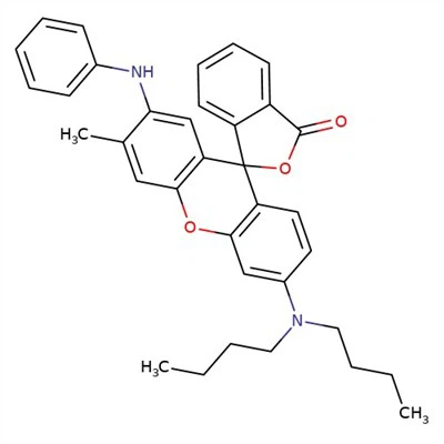 CAS:89331-94-2|2'-Anilino-6'-(dibutilamino)-3'-metilfluoran|Termalna crna boja