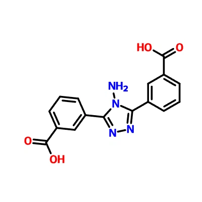 CAS 923057-85-6|4-amino-3,5-bis(3-karboksifenil)-4H-1,2,4-triazol