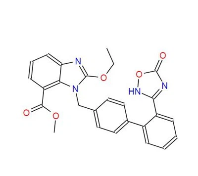 CAS:147403-52-9丨1H-BenziMidazol-7-karboksilna kiselina, 1-[[2'-(2,5-dihidro-5-okso-1, 2,4-oksadiazol-3-il)[1,1'-bifenil]-4-il]metil] -2-etoksi-, metil estar