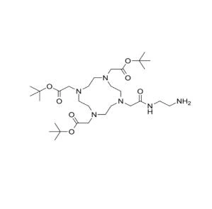 CAS:173308-19-5丨1,4,7,10-tetraazaciklododekan-1,4,7-trioctena kiselina, 10-[2-[({ {10}}aminoetil)amino]-2-oksoetil]-,1,4,7-tris(1,1-dimetiletil) estar