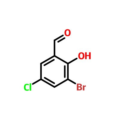 CAS: 19652-32-5|3-Brom-5-hloro-2-hidroksibenzaldehid