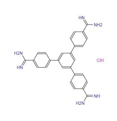 CAS:2364456-55-1丨5'-(4-karbamimidoilfenil)-[1,1':3',1''-terfenil]-4,4''-bis(karboksimidamid), hidrohlorid (1:3)