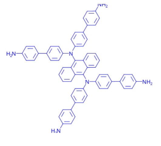 CAS: 2962812- 23 - 1|N4, n4 '- (antracen - 9,10 - (4' - Amino- [1,1'-biphenil] -4-yl) - [1,1'-bifenil] -4,4'---"