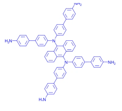 CAS: 2962812- 23 - 1|N4, n4 '- (antracen - 9,10 - (4' - Amino- [1,1'-biphenil] -4-yl) - [1,1'-bifenil] -4,4'---"